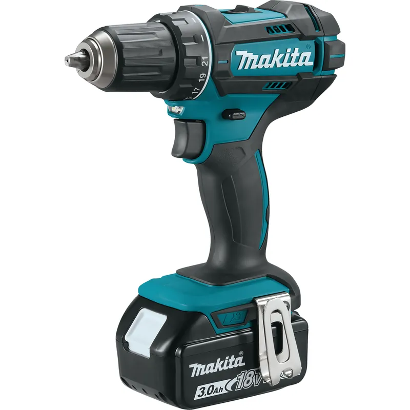 Top-Angebot Makita 18V Akku-Bohrschrauber DDF482RFJ inkl. 2 Akkus 3Ah und Ladegerät im MAKPAC