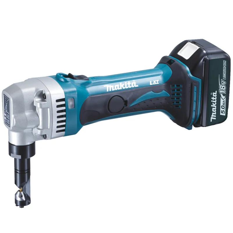 Bestseller Makita DJN161RTJ Akku-Knabber 1,6 mm 18V / 5,0 Ah, 2 Akkus + Ladegerät im MAKPAC