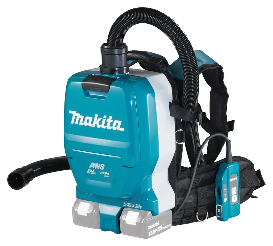 Makita DVC265ZXU Akku-Rucksack Staubsauger 2x18V mit Bluetooth (ohne Akku, ohne Ladegerät) Sale