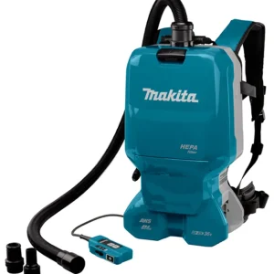 Makita DVC665ZU Akku-Rucksackstaubsauger 2x18V mit Bluetooth (ohne Akku, ohne Ladegerät) Zertifiziert