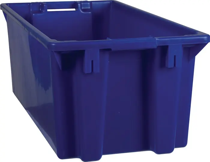 Markenprodukt Drehstapelbehälter PP blau L800xB400xH300mm