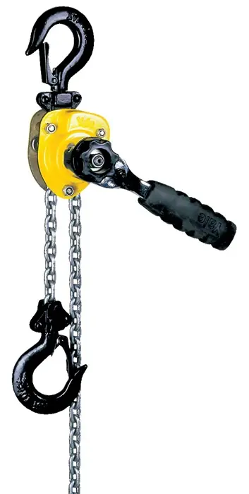 Hebelzug Handy Trgf.500kg Hubh.1,5m m.Lastdruckbr.YALE Schnäppchen
