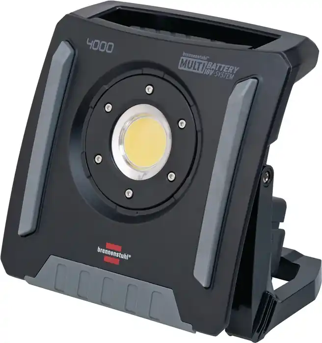 LED-Akku-Baustrahler 4000 MA 40 W 4500 lm 18 V IP65 BRENNENSTUHL Markenprodukt