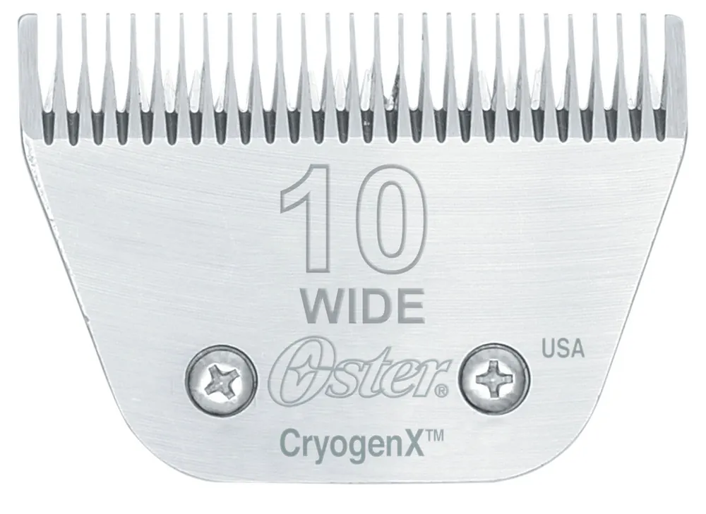Oster Scherkopf Nr. 10breit L: 2,4mm breit medium Super-Preis