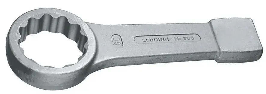 Zertifiziert GEDORE 75 306 Schlag-Ringschlüssel 75 mm