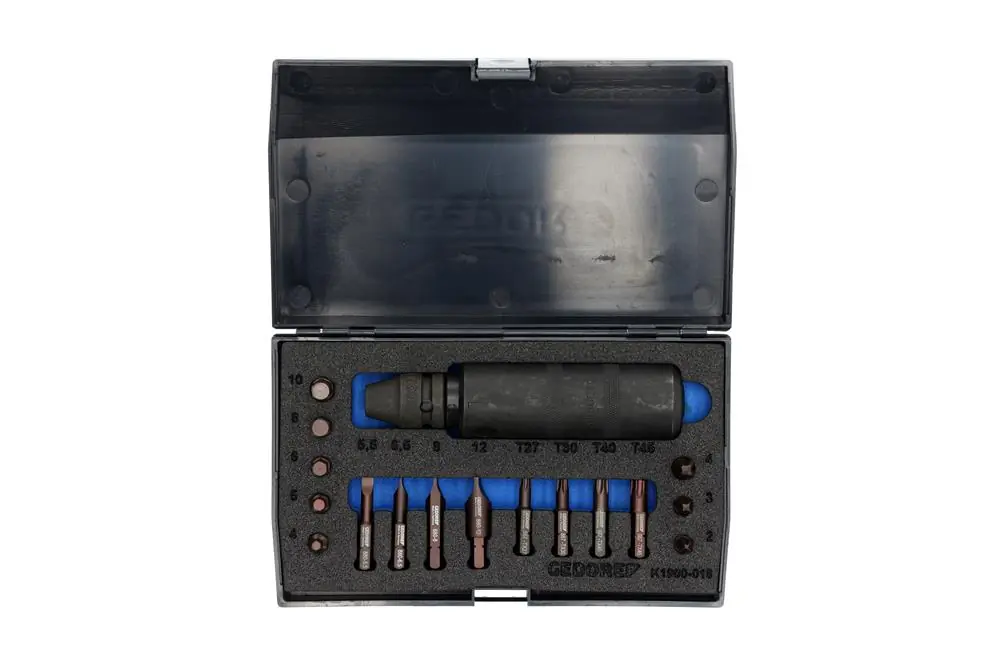 GEDORE 1900-018 K Schraubenlösersatz 1/2" 18-teilig Mega-Angebot