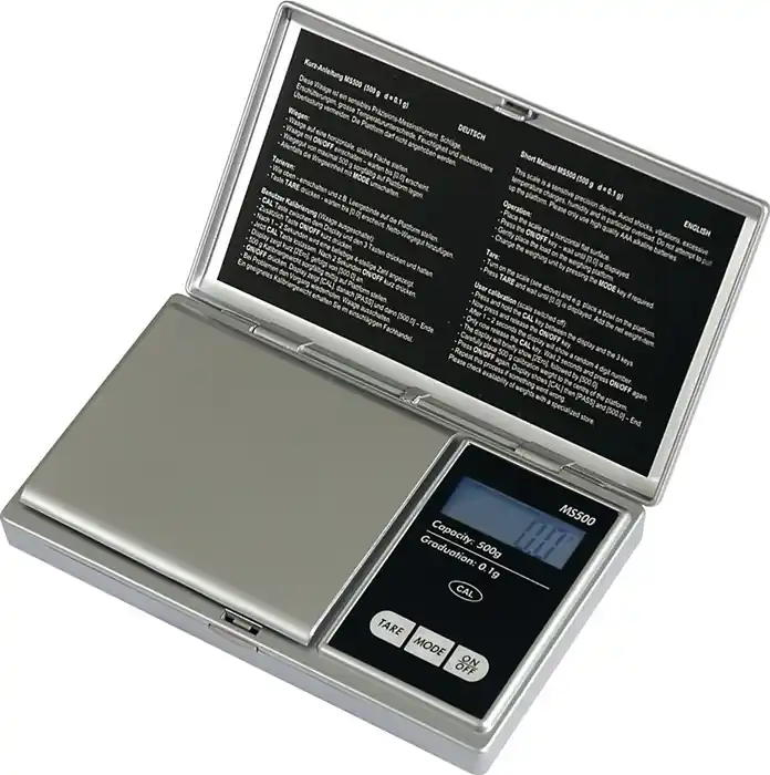 Abverkauf Taschenwaage Robust LCD 500g PESOLA