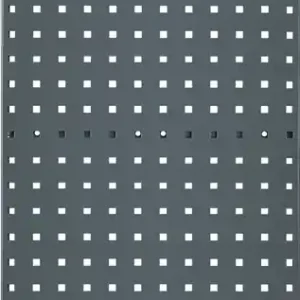Knallerangebot Lochplatte B450xL1000mm grau RASTERPLAN
