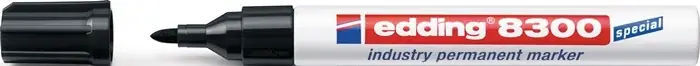 Rabatt Industrie-Permanentmarker 8300 rot Strich-B.1,5-3mm Rundspitze EDDING VE: 10 Stück