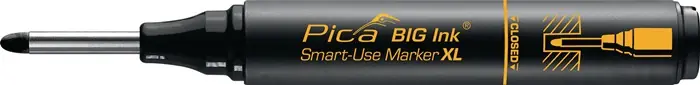 Permanentmarker BIG INK SMART-USE-MARKER XL schwarz Strich-B.2-4mm Rundspitze Sofort Bestellen
