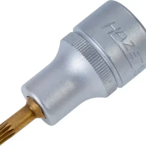 Versand Am Gleichen Tag Steckschlüsseleinsatz 990-5 1/2 Zoll Innen-Vielzahn M5 L.52mm HAZET