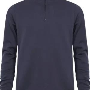 Sweatshirt Troyer Side Pocket Gr.L navy PROMODORO Expressversand
