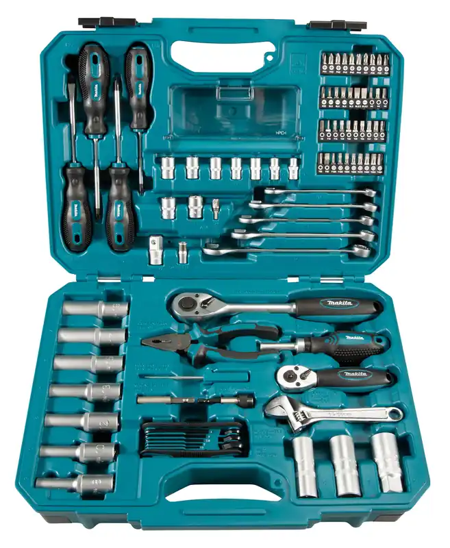Begrenztes Angebot Makita Werkzeugset E-08458 - 87-tlg.