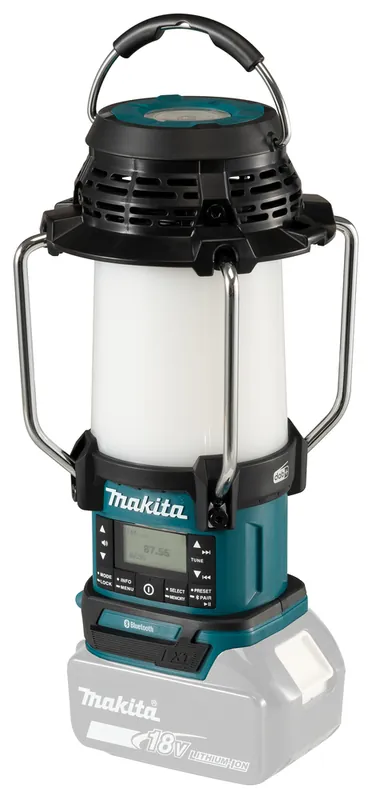 Makita 18V Akku-Bluetooth-Radio mit Laterne DMR056 ohne Akkus und Ladegerät DAB+ Geprüft