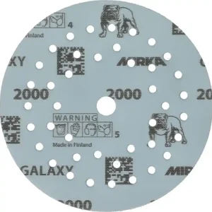 Haftschleifscheibe GALAXY Grip Multifit 125mm K.2000 f.HO/Metall/Lack/Ku. VE: 50 Stück Nur Für Kurze Zeit