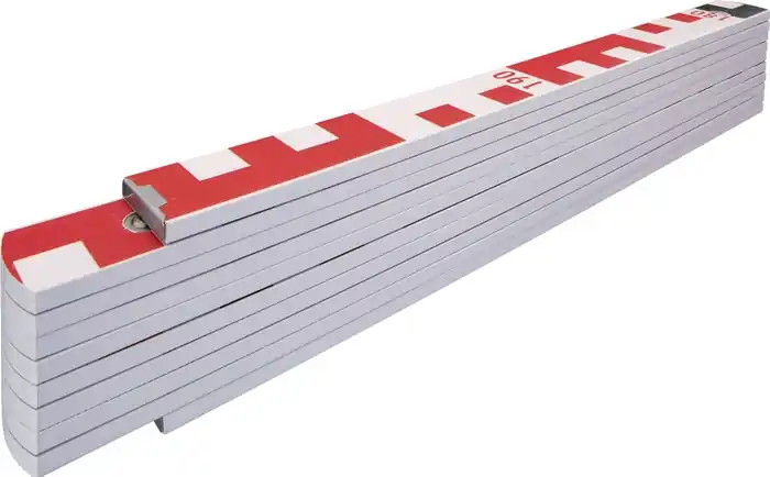 Gliedermaßstab 1407 GEO L.2m B.1,70cm mm/cm EG III Buchenholz weiß STABILA Neue Kollektion