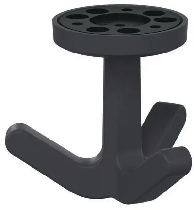 Dreifachhaken Ser.477 matt,elastisch 92 grau H.69mm D.51mm HEWI Jetzt Kaufen