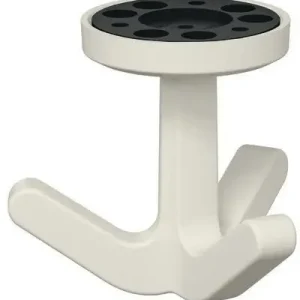 Online Kaufen Dreifachhaken Ser.477 matt,elastisch 99 reinweiß H.69mm D.51mm HEWI