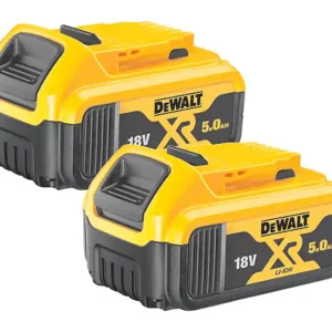 DeWALT 18V Akkupack 5Ah XR - 2 Stück Sonderangebot