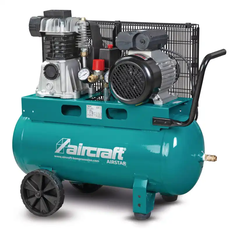 Aircraft Mobiler Kolbenkompressor mit Riemenantrieb - 401/50 E 230 V - AIRSTAR Finale Aktion