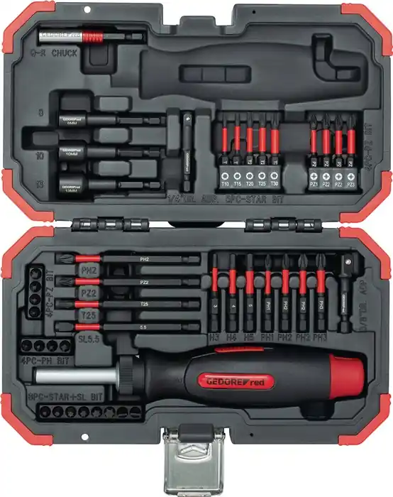 Bitsortiment R33003043 43-tlg.PH/PZD/TX/Schlitz GEDORE RED Geprüft