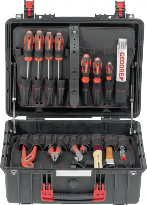 Must-Have Werkzeugkoffer Meister XL-R21652101 100-tlg.GEDORE RED
