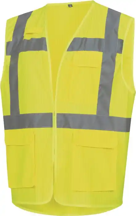 Warnweste 7119 Gr.XL neongelb EN ISO 13688/EN ISO 20471/EN 1149 NITRAS Sofort Bestellen