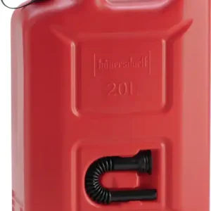 Must-Have Kraftstoffkanister PROFI 20l rot HDPE L350xB165xH495mm HÜNERSDORFF