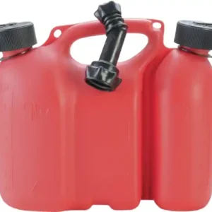 Letzte Chance Kraftstoffdoppelkanister PROFI 3+1,5l rot HDPE L308xB145xH254mm HÜNERSDORFF
