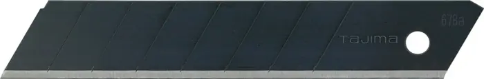 Abbrechklinge RAZAR BLACK L100xB18xS0,5mm 7 Sollbruchstellen 10 St./SB-Karte Markenprodukt