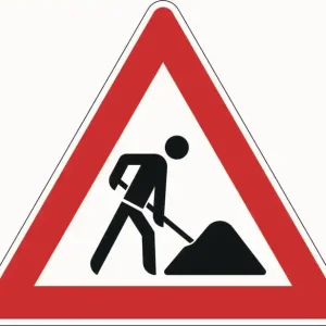 Verkehrszeichen VZ 123 Arbeitsstelle L.900x2mm Dreieck RA2 ADCO Angebot