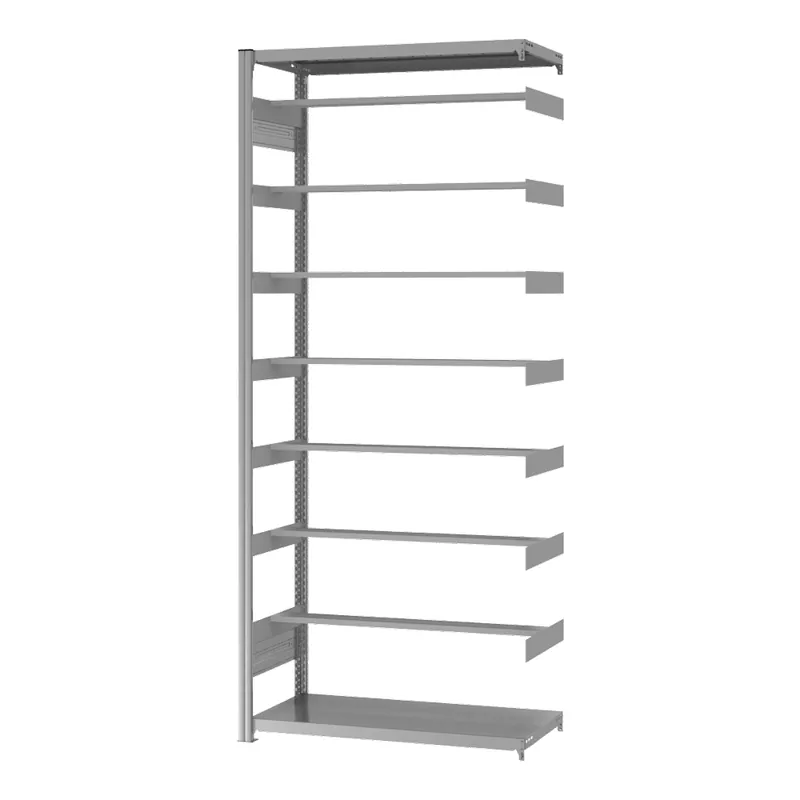 Online Kaufen hofe Anbau-Pendelheftregal für Einseitige Nutzung - Stecksystem ORION PLUS - 1000x300mm 2350mm Verzinkt