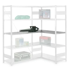 Must-Have hofe Zusatz-Fachebene zum Eckregal (=2 Fachböden mit Montagematerial) - Verzinkt - 1000x500mm