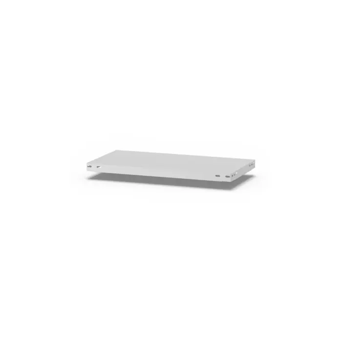 Neu hofe Zusatzboden RAL7035 Lichtgrau inkl. 4 Fachbodenträgern 750x300mm - Fachlast 150 kg