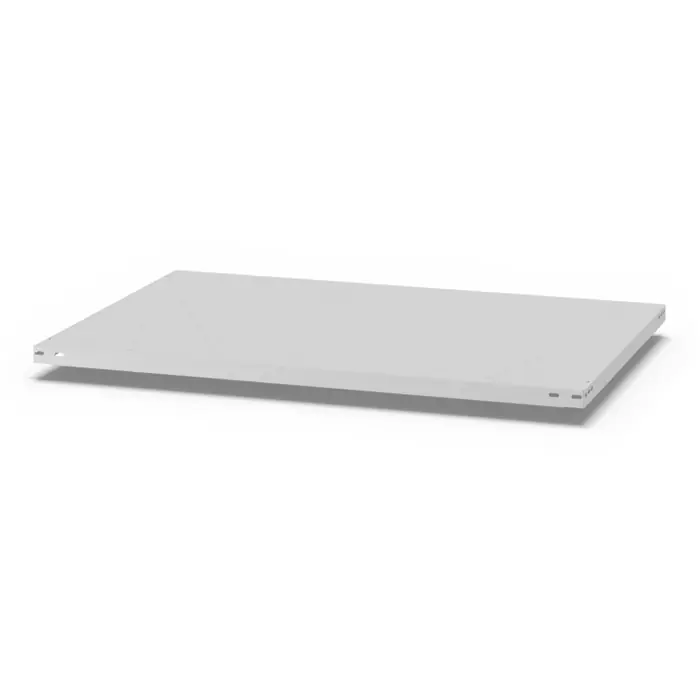 Abverkauf hofe Zusatzboden RAL7035 Lichtgrau inkl. 4 Fachbodenträgern 1300x800mm - Fachlast 330 kg