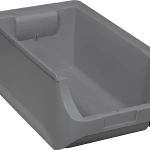 Sichtlagerkasten ProfiPlus L355xB205xH150mm PP grau stapelbar ALLIT VE: 12 Stück Neue Kollektion