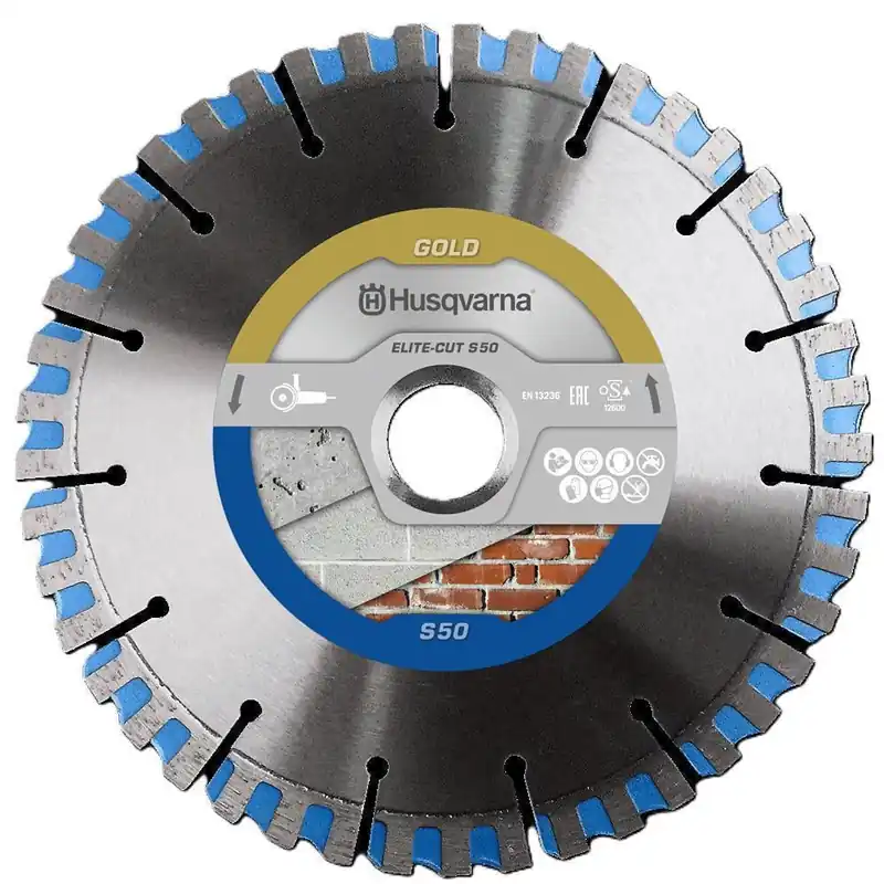 Garantierte Lieferung Husqvarna Diamanttrennscheibe Elite-Cut S50 125 12 22.2 Ø125 mm