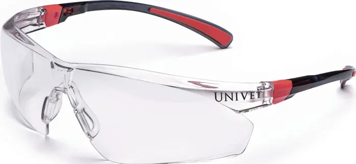 Bestseller Schutzbrille 506 UP EN 166,EN 170 Bügel schwarz/rot PC UNIVET