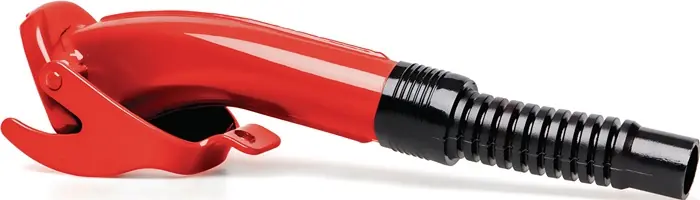 Ausgießstutzen f.Benzin/Diesel o.Fehlbetankungssperre L.280mm B.68mm rot Top-Preis