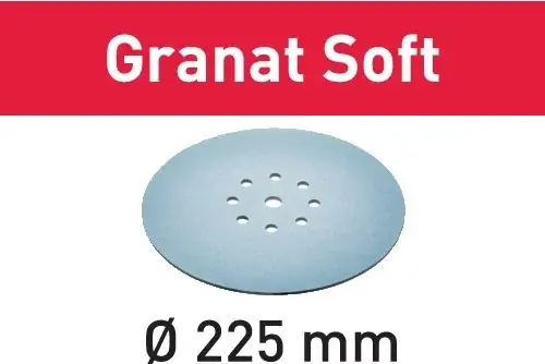 Ausverkauf Festool Schleifscheibe STF D225 P240 GR S/25 Granat Soft