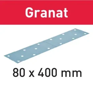 Neu Festool Schleifstreifen STF 80x400 P240 GR/50 Granat