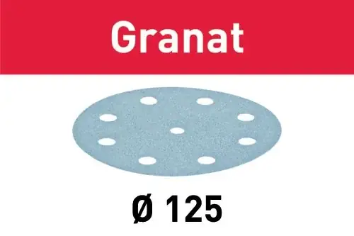 Festool Schleifscheibe STF D125/8 P150 GR/100 Granat Schneller Versand