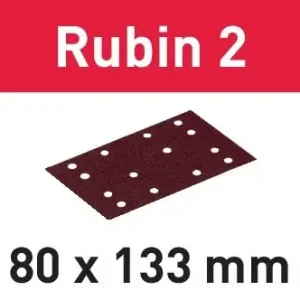 Letzte Chance Festool Schleifstreifen STF 80X133 P60 RU2/50 Rubin 2
