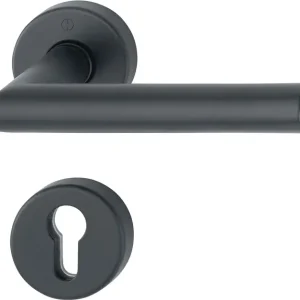 Aktuell FS-Garnitur Ams.FS-1400/42H/42HS Alu.F9714M D/D TS 45-65mm PZ rd.DIN L/R HOPPE