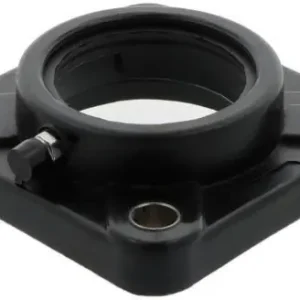 Flanschlagergehäuse TF204 -BLACK 47mm viereckig 1St./VE ZEN Top-Preis