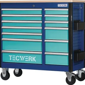 Expressversand Rollwerkbank PLUS 2.0 S Außen-B1150xT500xH1015mm Schubl.13 30kg 500kg TECWERK