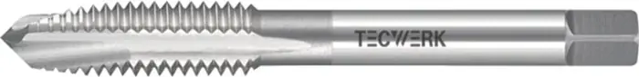 Einschnittgewindebohrer DIN 352 Form B M6x1mm HSS-Co ISO2 (6H) TECWERK Abverkauf