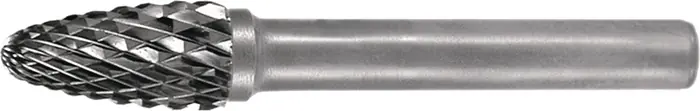 Sonderangebot Frässtift RBF D.8mm Kopf-L.18mm Schaft-D.6mm HM Verz.Kreuz TECWERK