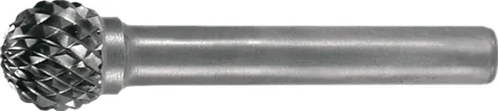 Bestpreis Frässtift KUD D.12mm Kopf-L.11mm Schaft-D.6mm HM Verz.Kreuz TECWERK
