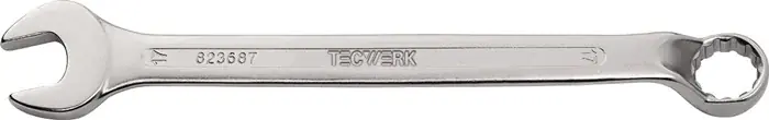 Rabatt Ringmaulschlüssel SW 27mm L.349mm Form B CV-Stahl TECWERK
